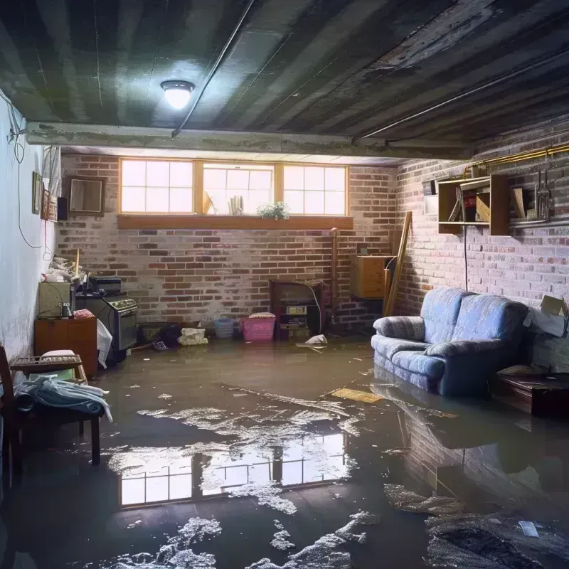 Flooded Basement Cleanup in Baldwin, MI